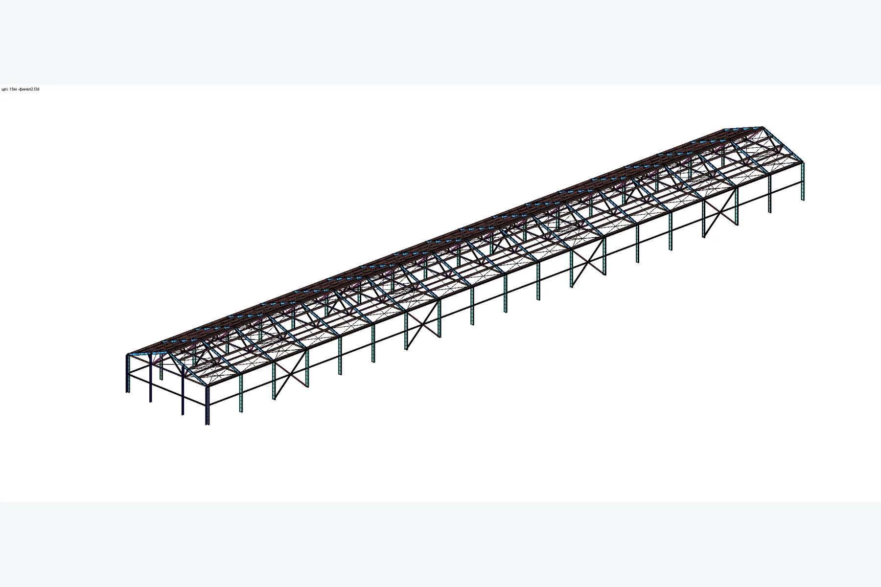 3D/BIM-модель: Кондитерская фабрика