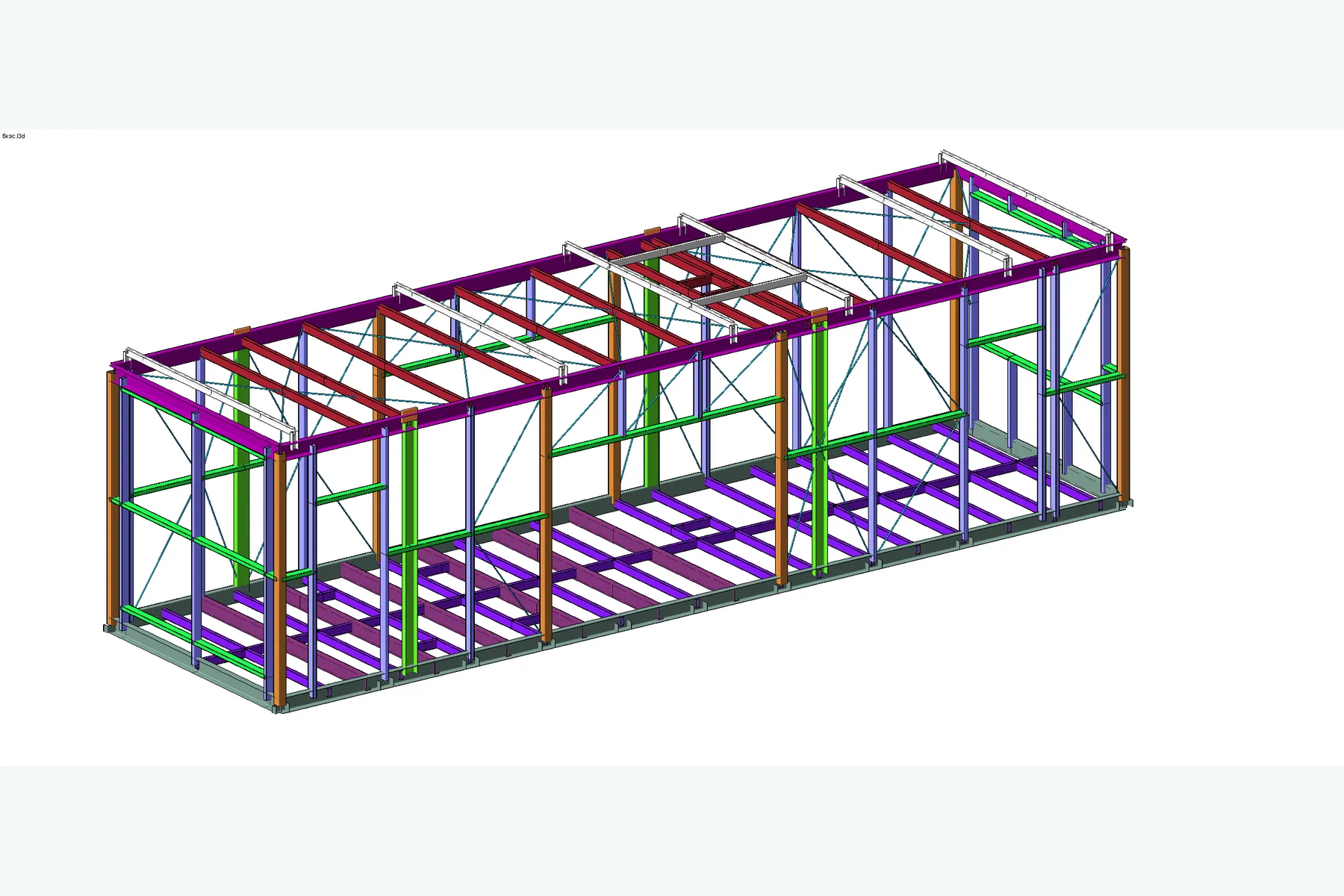 3D/BIM-модель: Газопоршневая станция